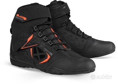 IXON KILLER WP NERO ARANCIONE SCARPE MOTO