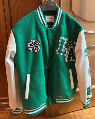 Bomber Alcott Verde e Bianco Taglia L