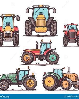 Trattori e mezzi agricoli vari
