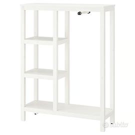 Guardaroba a giorno bianco - HEMNES IKEA