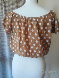 CompaniaFantastica top a pois NUOVO tg.XS