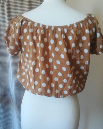 CompaniaFantastica top a pois NUOVO tg.XS