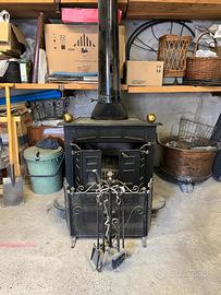 Stufa a legna in ghisa