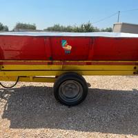 TRATTORE CARRELLO VENDEMMIA RIBALTABILE
