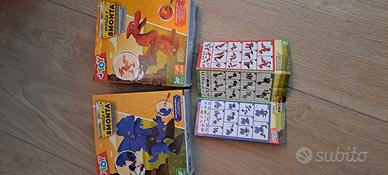 giochi di montaggio (2 set dinosauri ) 4-8 anni