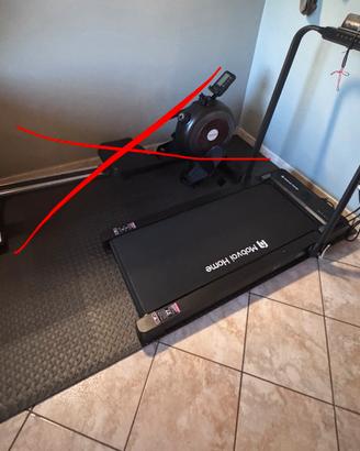 Tapis roulant mobvoi home pendenza 6%