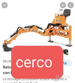 retro escavatore per 
