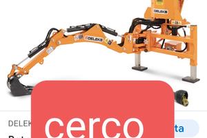 retro escavatore per 