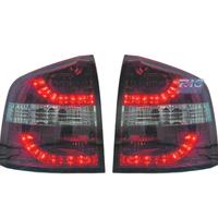 FANALI SKODA OCTAVIA KOMBI 05-13 LED ROSSO AFFUMIC