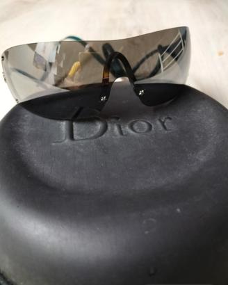 Occhiali da sole DIOR Vintage Ski Blu Petrolio Y2k