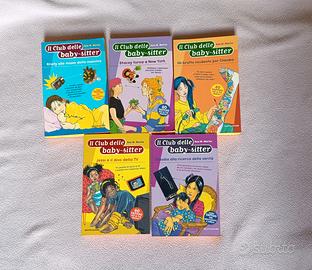 set 5 volumi Club delle Babysitter 