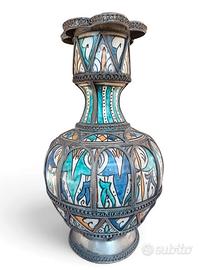 Vaso marocchino artigianale in ceramica 27 cm