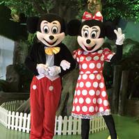 Mascotte Topolino e Minnie