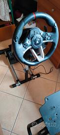 Hori racing wheel APEX nero + supporto
