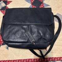 Borsa Timberland pelle blu come nuova