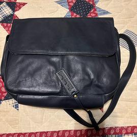 Borsa Timberland pelle blu come nuova