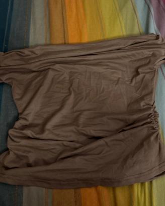 maglia marrone