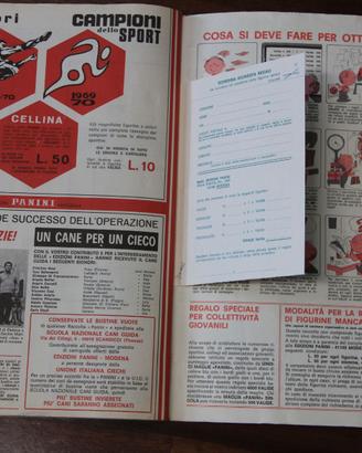 Album Storia del risorgimento Italiano Panini