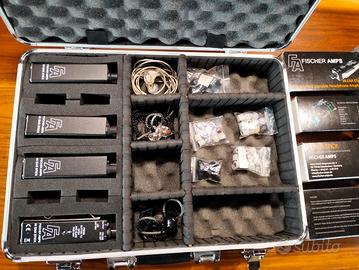 4 AMPLIFICATORI PER AURICOLARI  PER MUSICISTI 