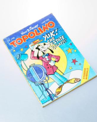 Fumetto Topolino N. 1706 del 1988 vintage