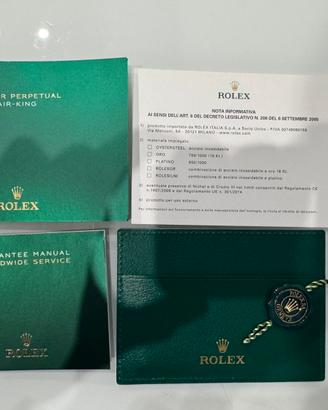Rolex corredo per air-king