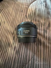 Obiettivo Canon 50mm f,1,8 STM