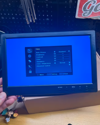 MONITOR 10 pollici per radio yaesu