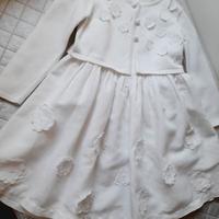 vestitino elegante lino e cotone x bimbe di 3 anni