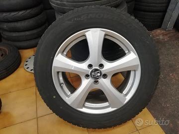 Cerchi in lega OZ con gomme da neve Subaru XV 