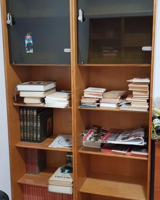 Libreria in legno massello
