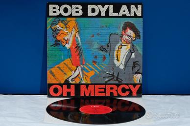 Bob Dylan OH MERCY LP Vinile *EX/EX* UK 1989 RaRo