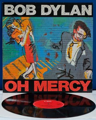Bob Dylan OH MERCY LP Vinile *EX/EX* UK 1989 RaRo