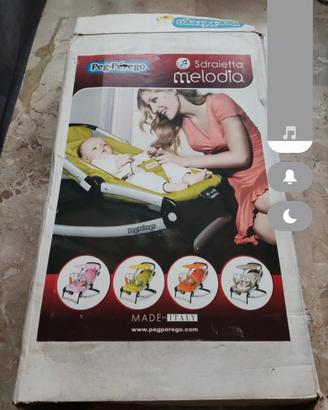 sdraietta Melodia Peg Perego,  nuova