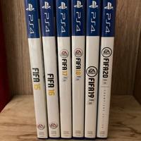 Giochi PS4 Collezione FIFA 15-16-17-19-20