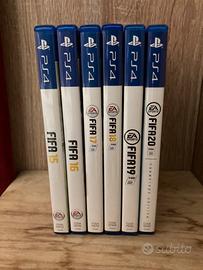 Giochi PS4 Collezione FIFA 15-16-17-19-20