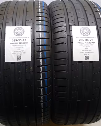 2 GOMME 265 35 22 PIRELLI A69220