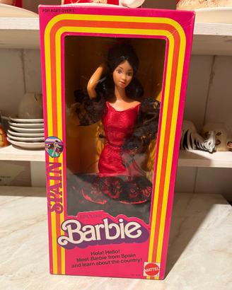 Barbie dolls of the world Spain 1982, NRFB