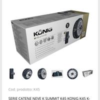 Catene da neve K summit K45 KÖNIG