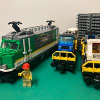 Lego treno merci 60198 + 7939 vedi descrizione