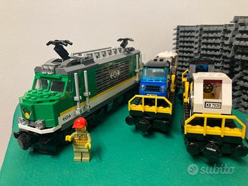 Lego treno merci 60198 + 7939 vedi descrizione