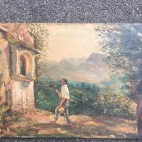 Tela ottocentesca della scuola napoletana