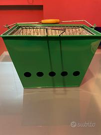 Barbecue griglia fioriera