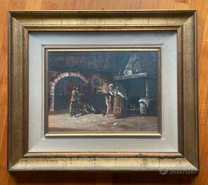 Scena familiare di Raul Viglione 30x40