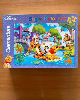 Puzzle Disney Clementoni SuperColor Maxi 104 pezzi