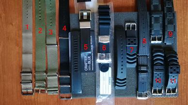 Cinturini NATO - Crafter Blue - Gommati SEIKO