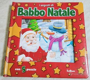 Libro cartonato "I segreti di Babbo Natale"