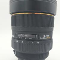 Sigma EX 12-24mm f/4.5-5.6 DG HSM per Canon  USATO
