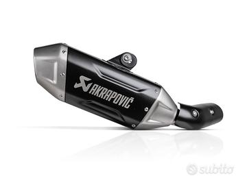 TERMINALE SCARICO ACCIAIO NERO AKRAPOVIC BMW F 450