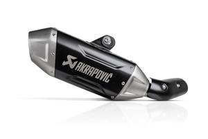 TERMINALE SCARICO ACCIAIO NERO AKRAPOVIC BMW F 450