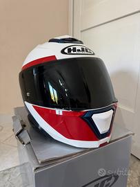 Casco hjc i91 blu/bianco e rosso